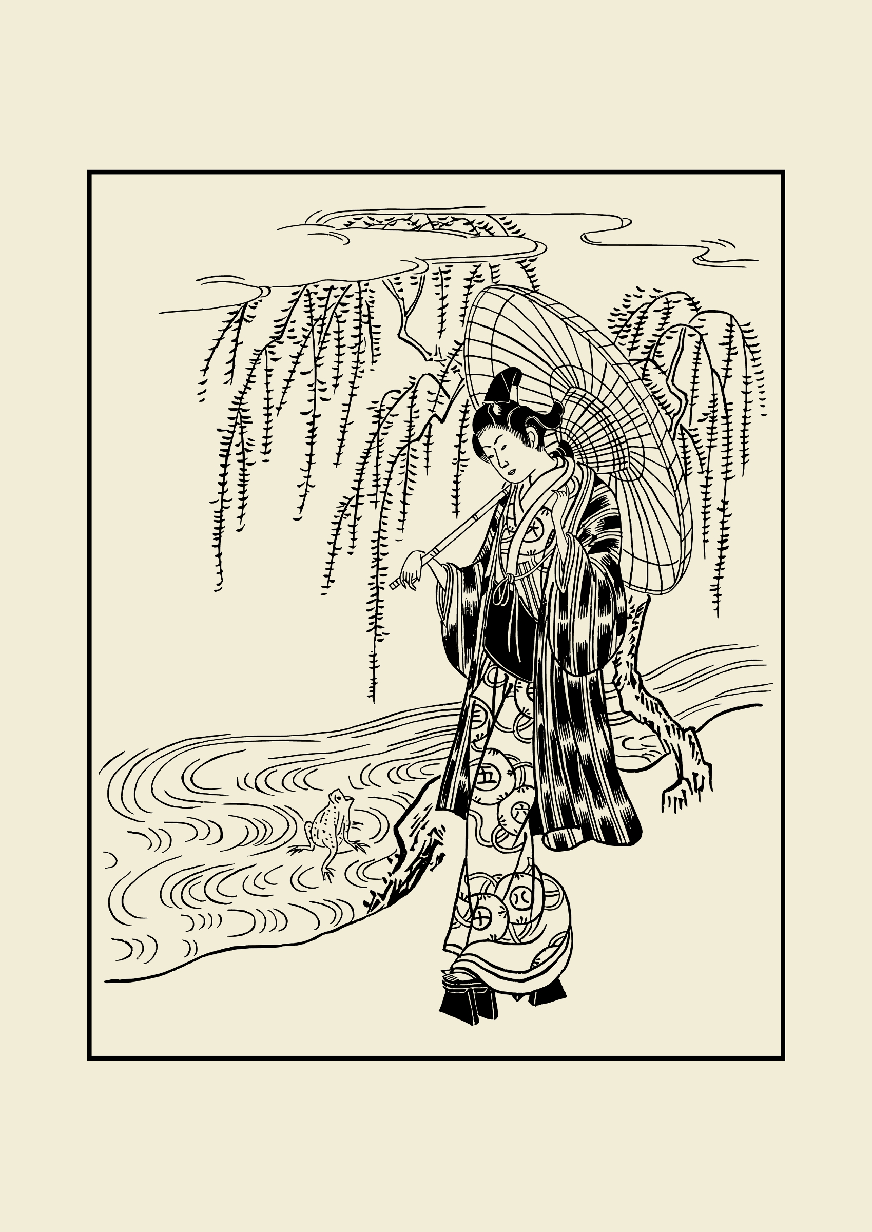 The Women In Kimono