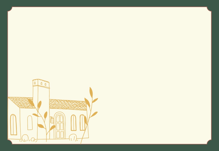 The Mustard House ( 5.8 * 4 inches)